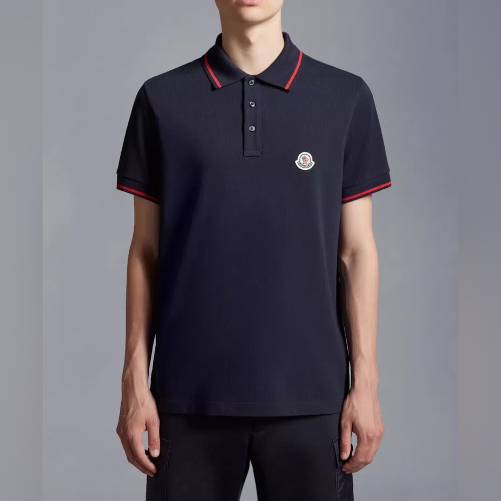 MONCLER LOGO POLO SHIRT
